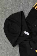 Conjunto de Frio - Real Madrid Preto e Dourado