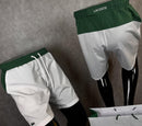 BERMUDA LACOSTE VERDE E BRANCO