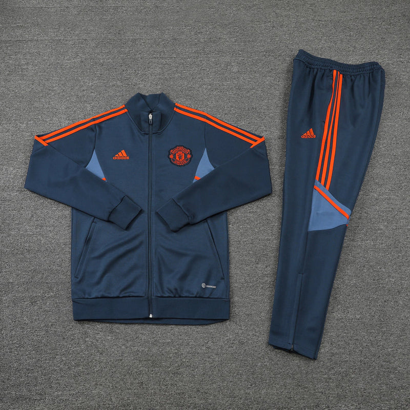 Conjunto de Frio - Manchester United Cinza