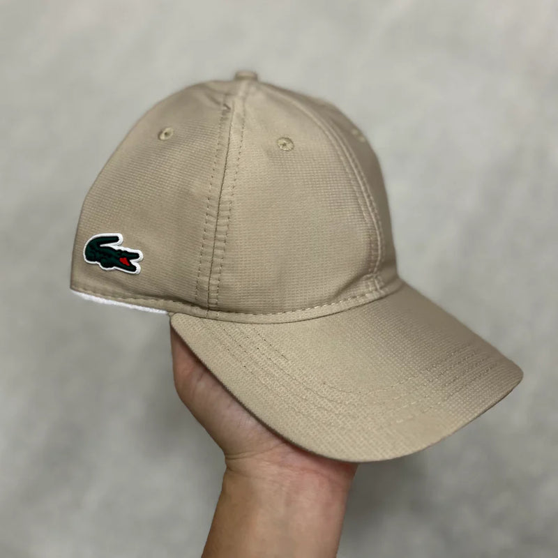 Boné Lacoste Bege