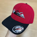 Boné Quik Vermelho e Preto