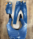 Calça Jeans Jogador - M8