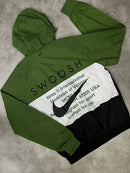 CORTA VENTO NIKE DOUBLE SWOOSH VERDE