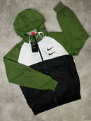 CORTA VENTO NIKE DOUBLE SWOOSH VERDE