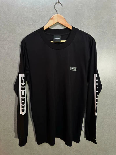 Camiseta Hocks Preto Manga longa
