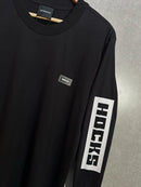 Camiseta Hocks Preto Manga longa