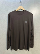 Camiseta Plano C  Marrom Manga longa