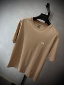 Camisa Diesel Basic | Logo peq. no peito - Importada Chinesa (Bege)