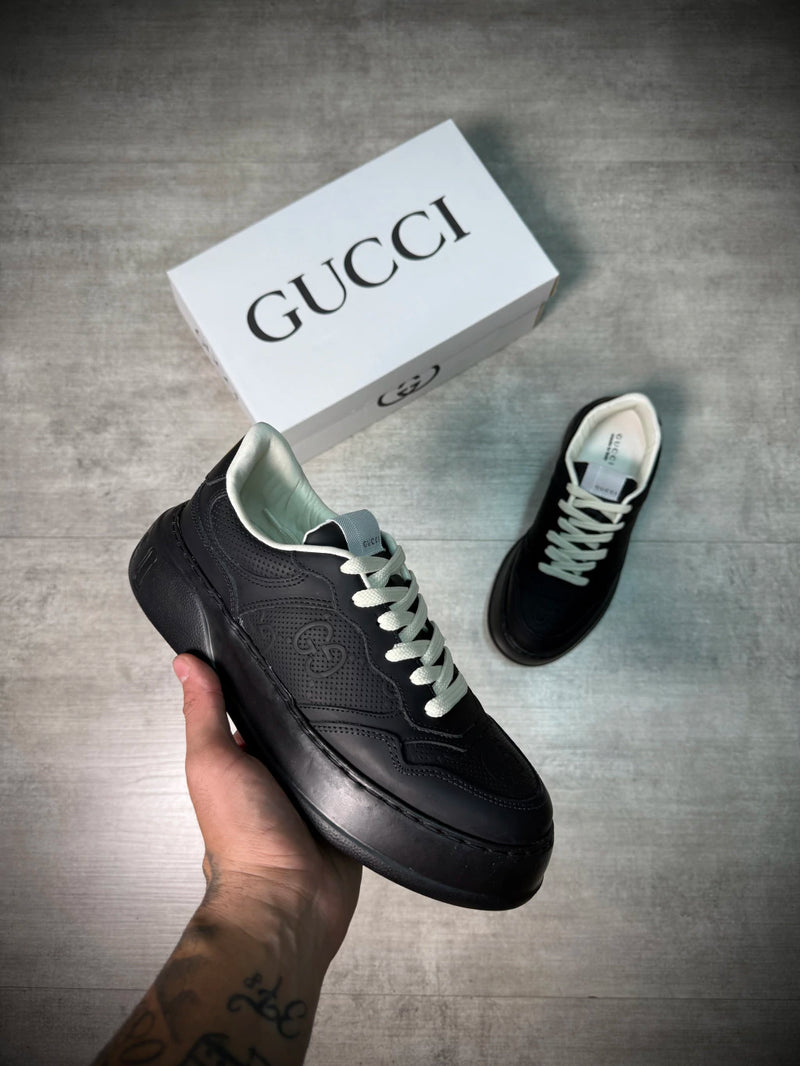 Tênis Importado GUCCI | Cadarço Off White - Preto