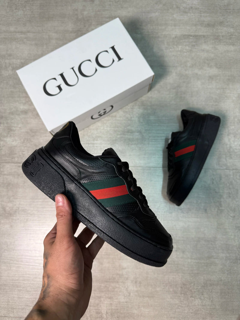 Tênis Importado GUCCI | Fita Tradicional - Preto
