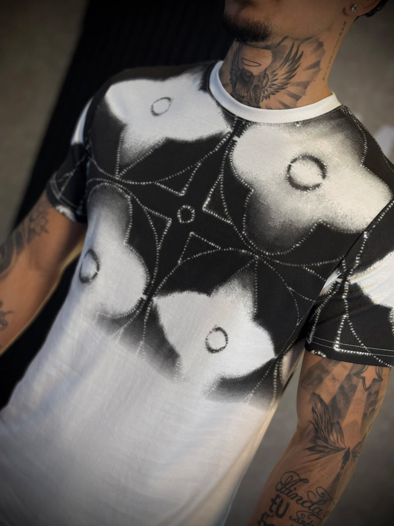 Camisa Louis Vuitton LV Hipnose - Branca - Importada