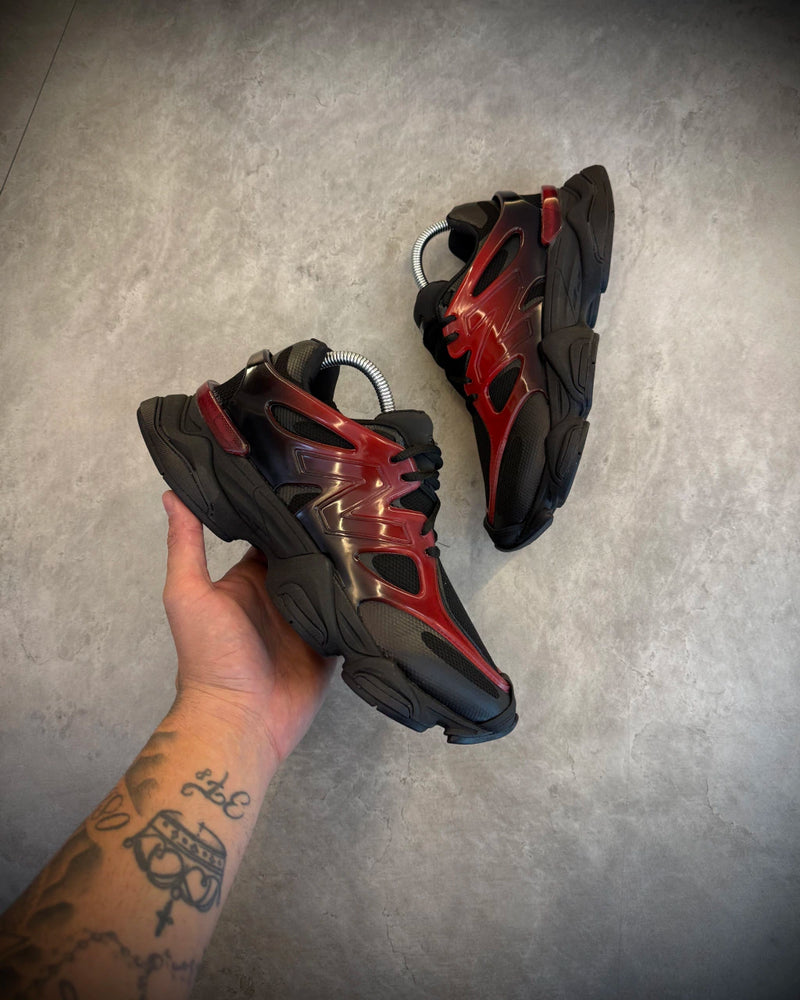 Tênis New Ballance 9060 - Preto/Vermelho 2026 - Premium