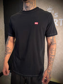 Camisa Diesel básica Logo Quadrado - Preta