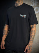 Camisa Balenciaga - Logo Tradicional - Preta