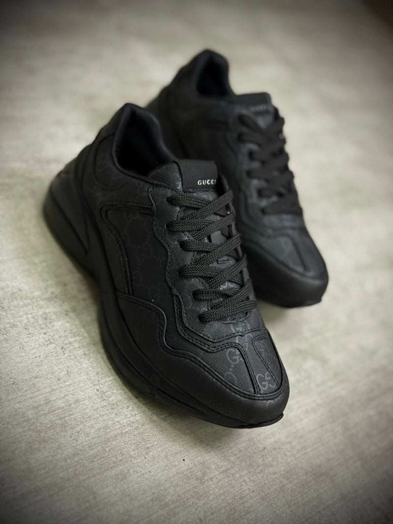 Tênis Importado Gucci | Monogramado - Preto