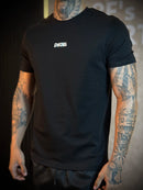 Camisa Diesel Logo Frontal Estampa Costas - Preta