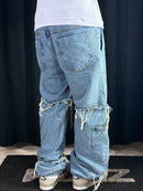 Calça Jeans Reta Vintage