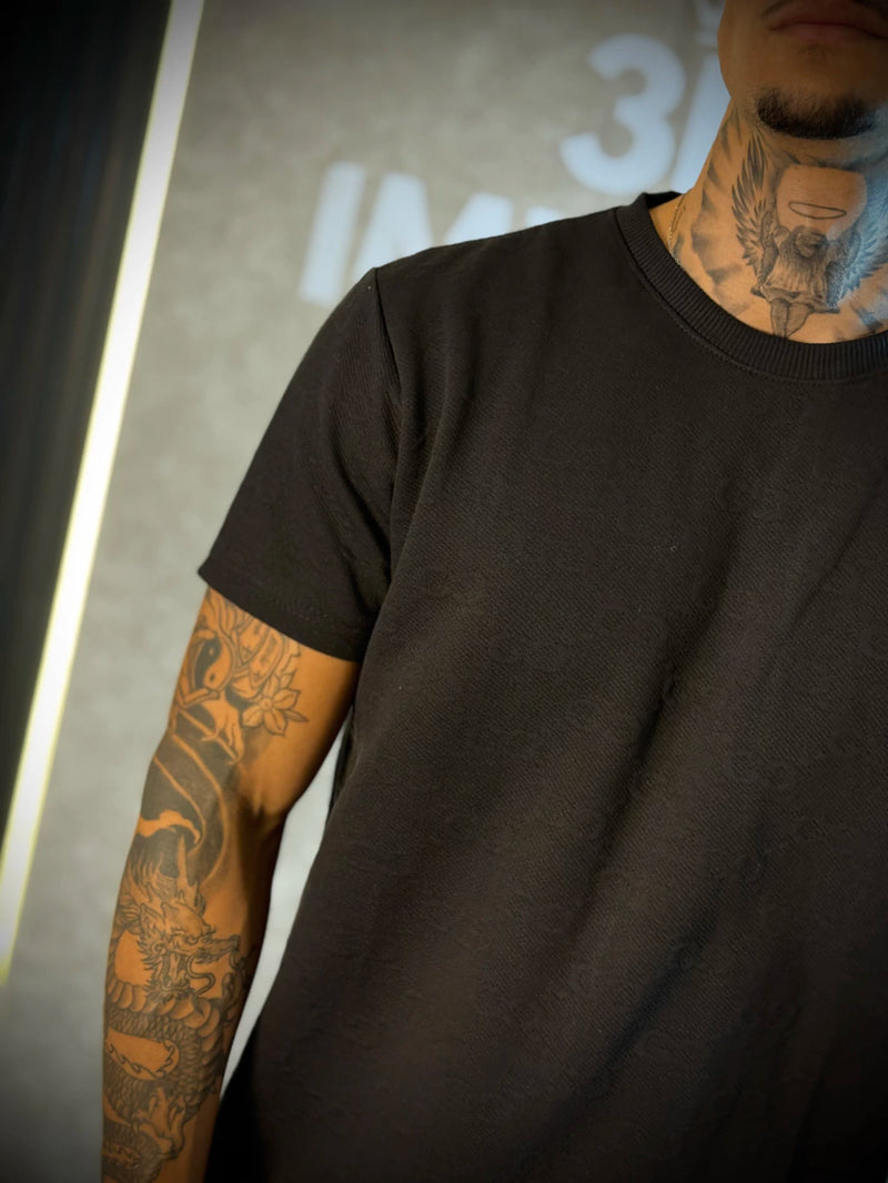 Camisa Gucci Basic Lisa - Premium - Preta