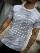 Camisa Diesel Street Lines - Branca