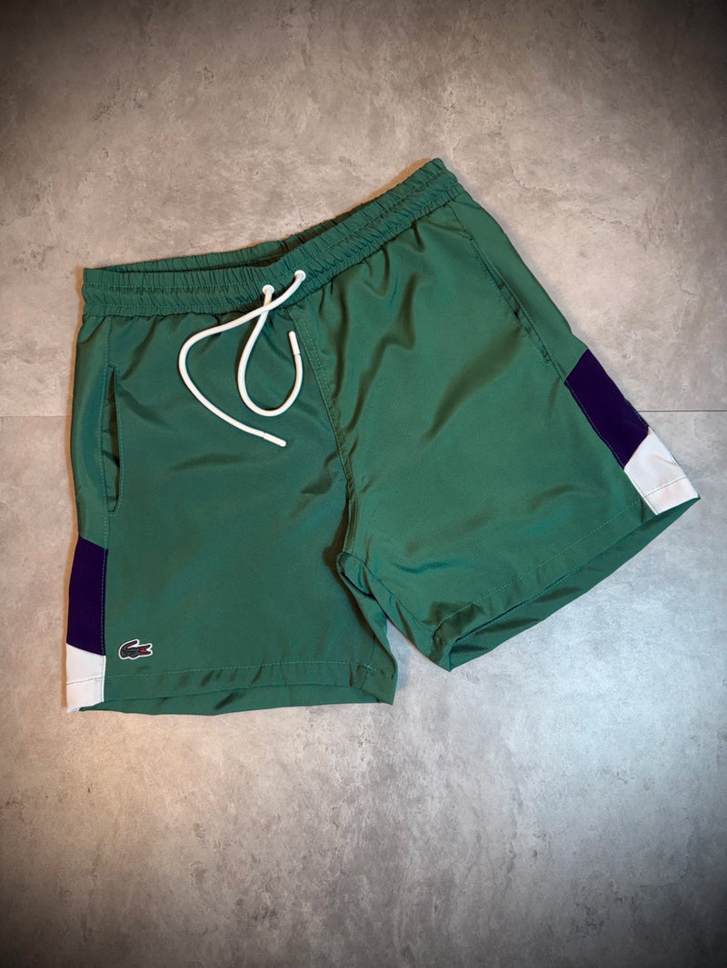 Short Lacoste | Faixa Lateral - Verde