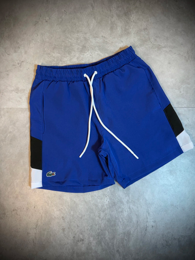 Short Lacoste | Faixa Lateral - Azul Royal