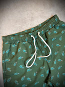 Short Lacoste Verão Crocs 2026 - Verde Militar