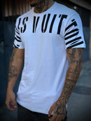 Camisa LV Estampa Frontal - Branca