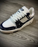 Tênis LV - Branco com Azul XADREZ - Limitado