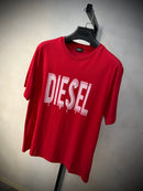 Camisa Diesel Logo Frontal - Vermelha
