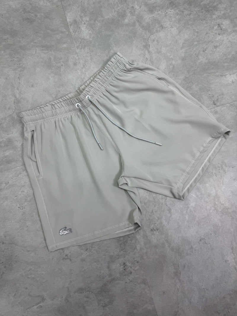 Short Lacoste Sport Básico - Cinza