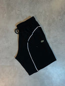 Short Lacoste | Friso Branco - Preto