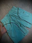 Short Lacoste | Friso Preto - Verde ÁguaShort Lacoste | Friso Preto - Verde Água