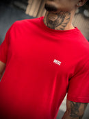Camisa Diesel Basic | Logo peq. no peito - Importada - Vermelha