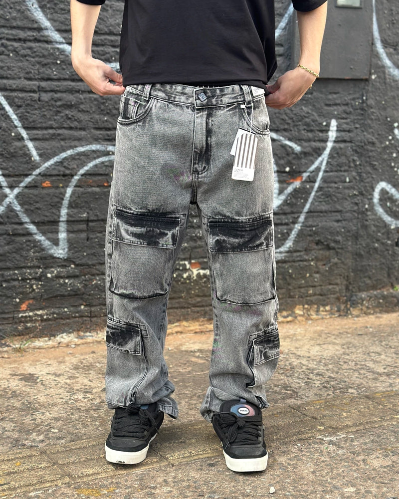 Calça Cargo 4 Bolsos Frente OMG Estonada