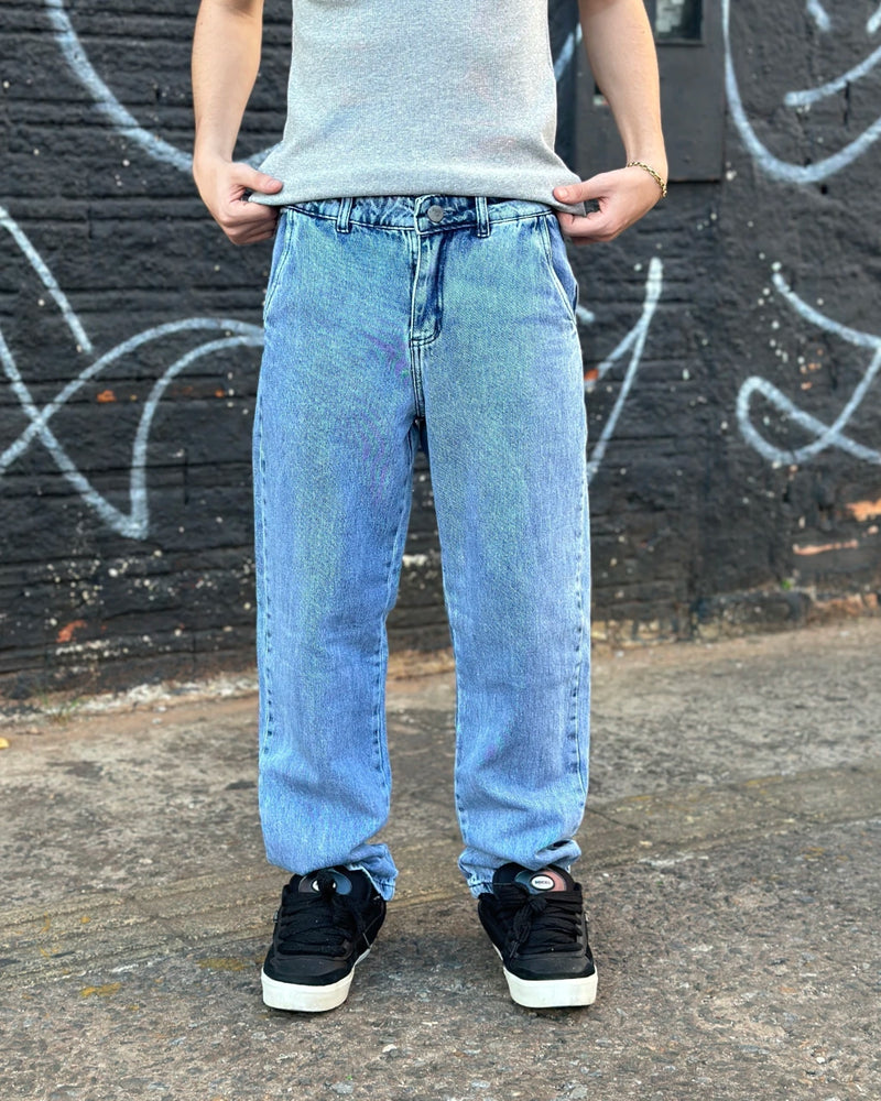 kit 2 Calças Skull Jeans Reta Estonadas K2