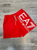 Short EA7 - Vermelho