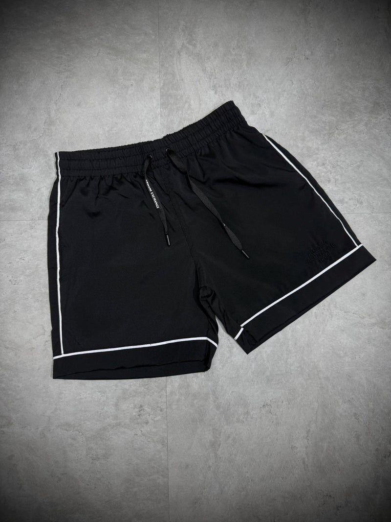 Short Armani Ax - Básico - Preto