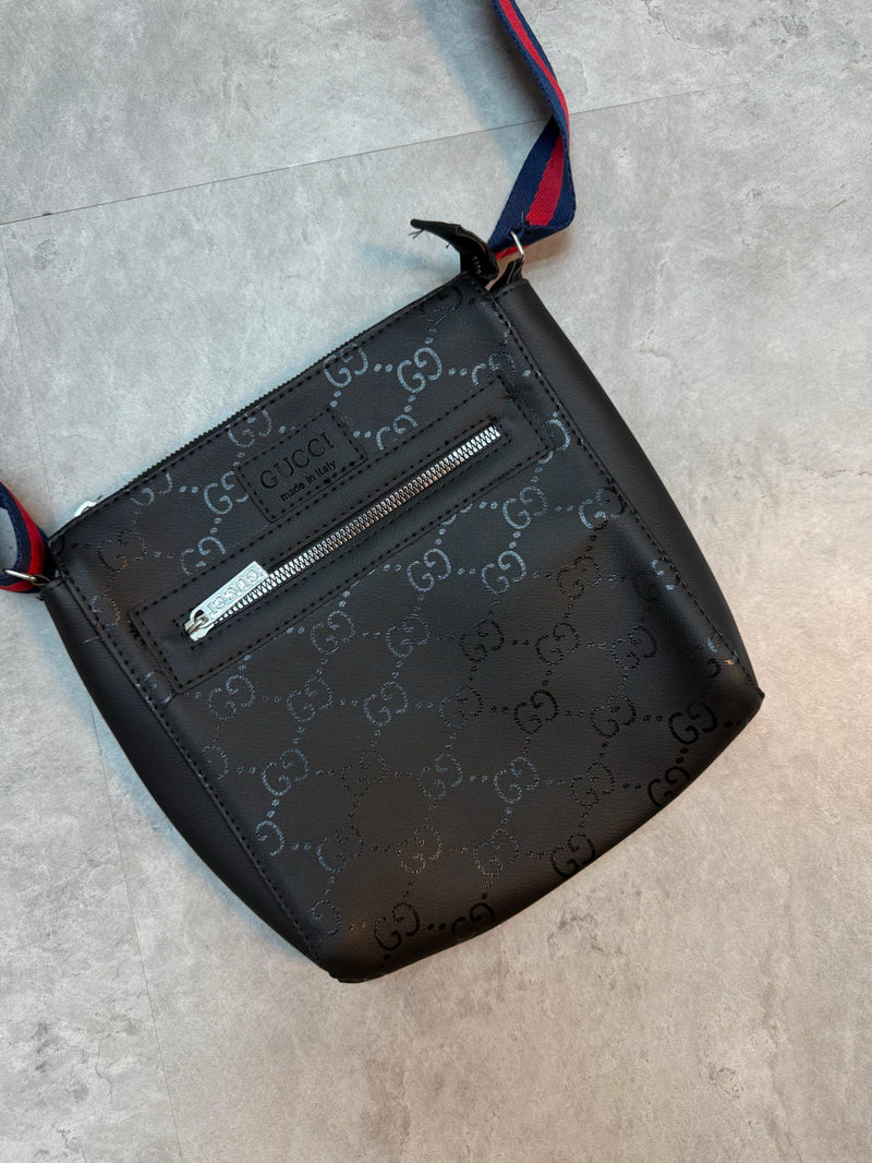 Bag Gucci Lançamento | Com Zíper - Alça Azul/Vermelha