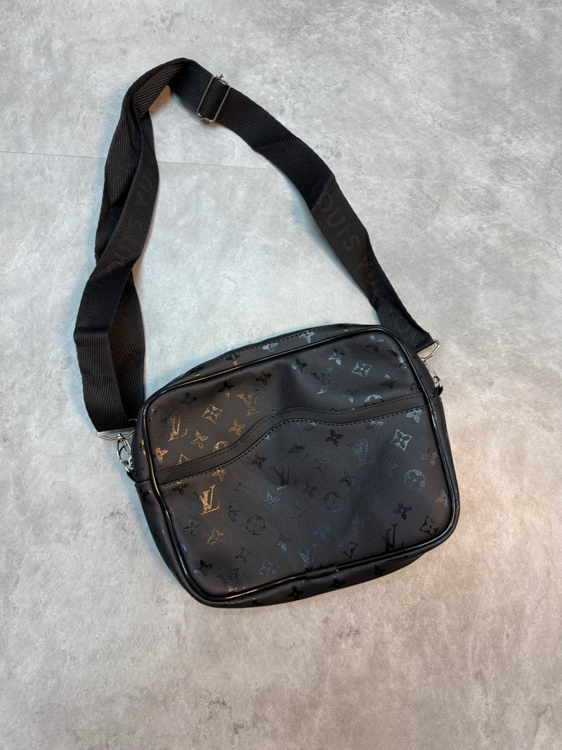 Bag Lv Lançamento | Monogramada Brilhante - Preta