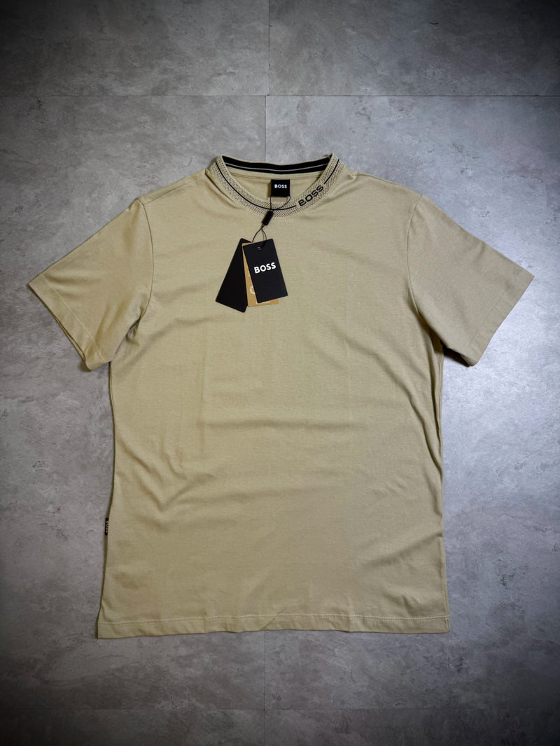 Camisa BOSS | Gola Tricot - Bege