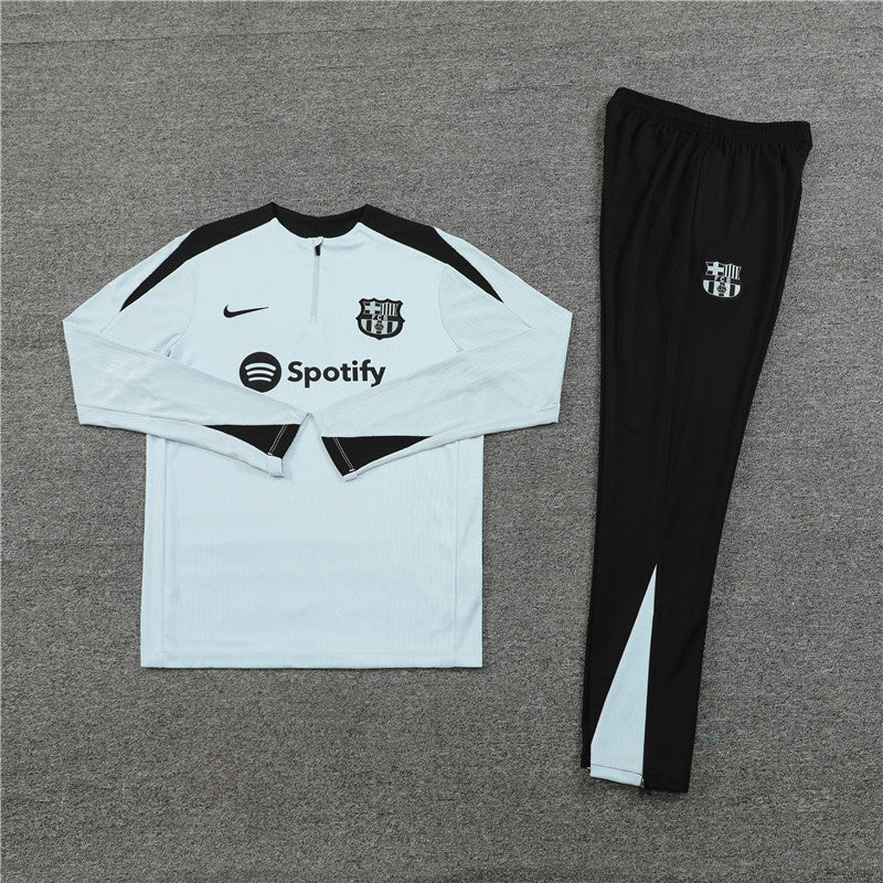 Conjunto Tracksuit - Barcelona Preto e Branco