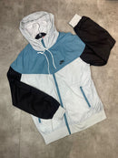 Jaqueta Corta Vento Azul marinho / Cinza