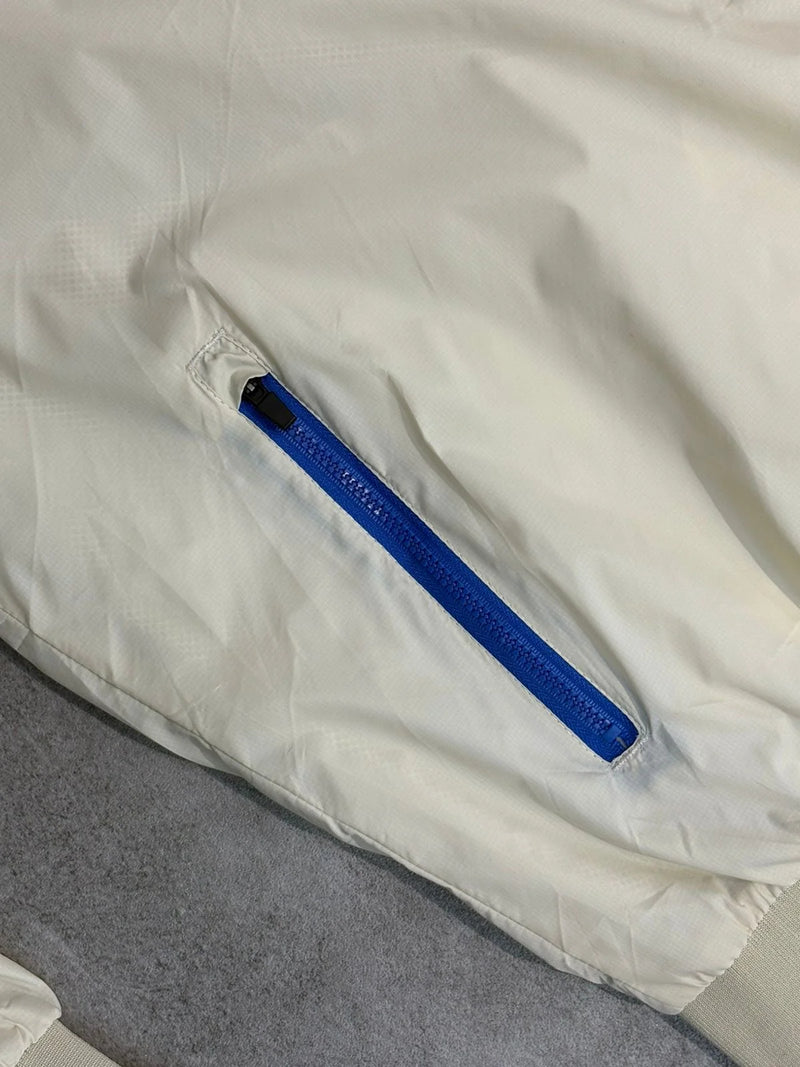 Jaqueta Corta Vento Azul/Vermelho