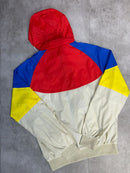 Jaqueta Corta Vento Azul/Vermelho